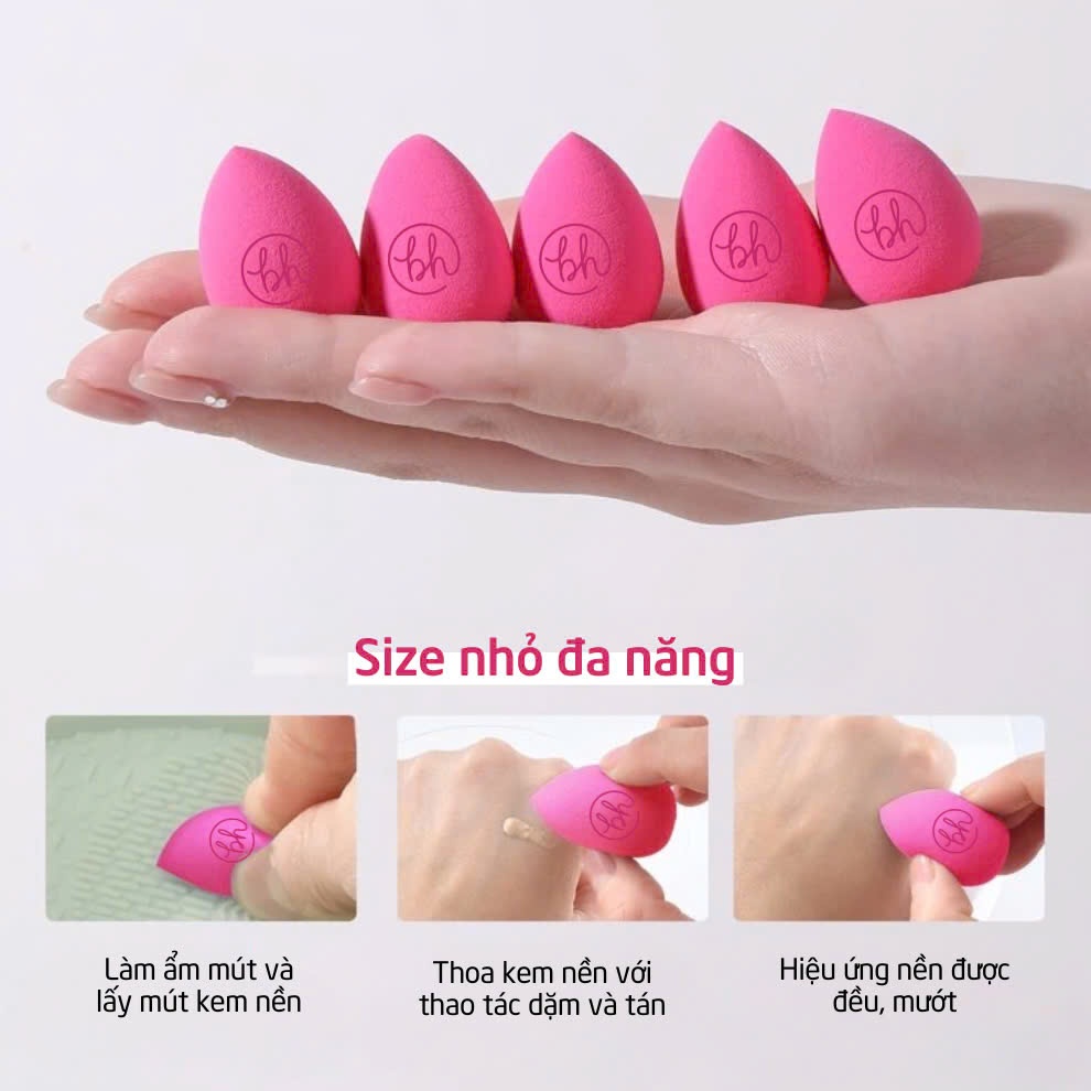 Mút Trang Điểm BH Cosmetics Miracle Complexion Sponge Size S BHM006